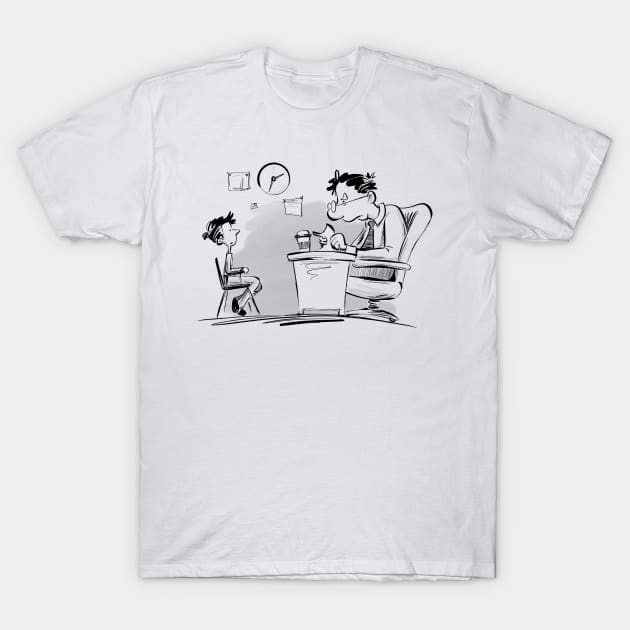 Principle's office T-Shirt by Jason's Doodles